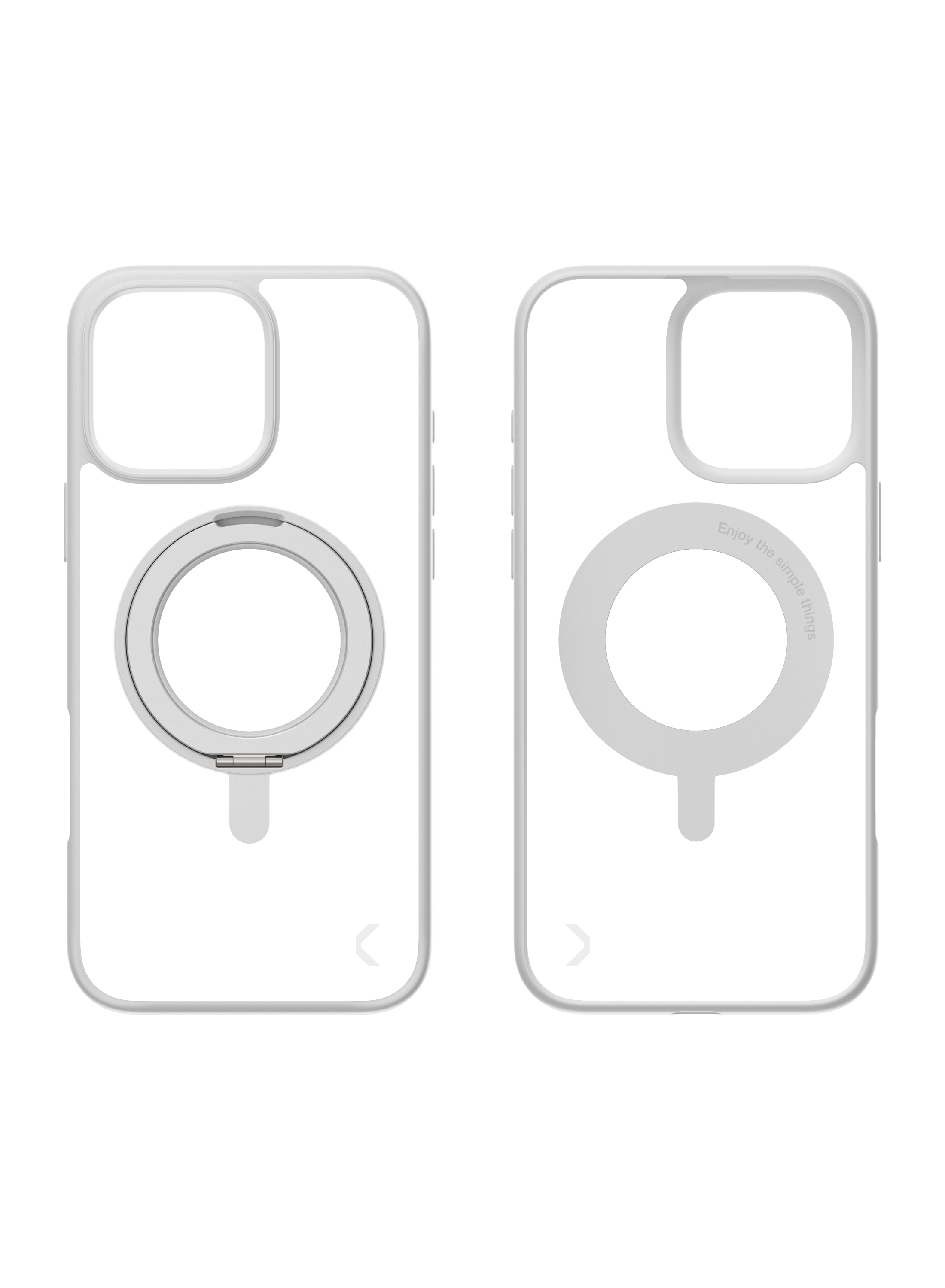 CLEMM RING for iPhone - White