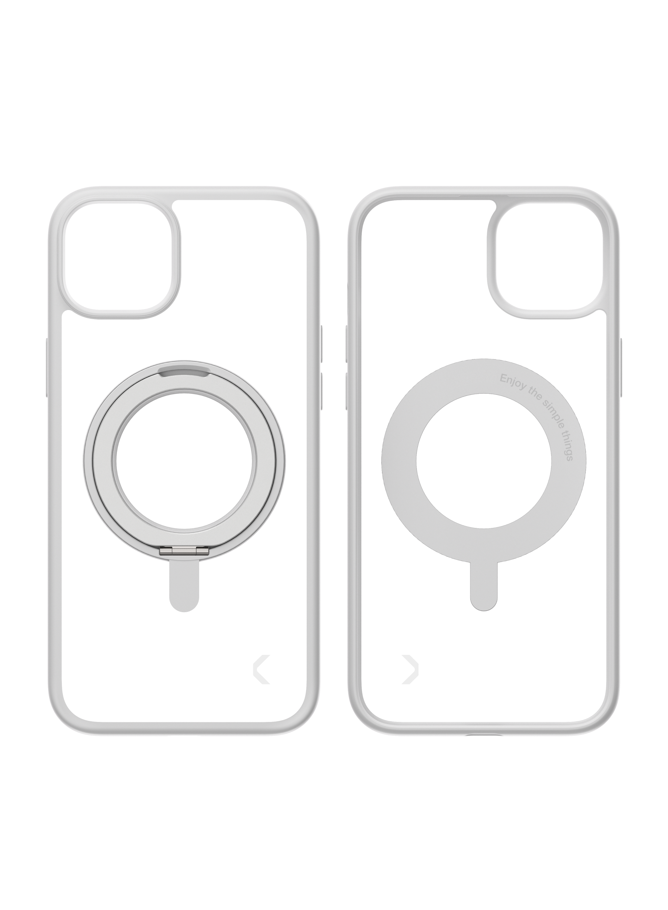 CLEMM RING for iPhone - White