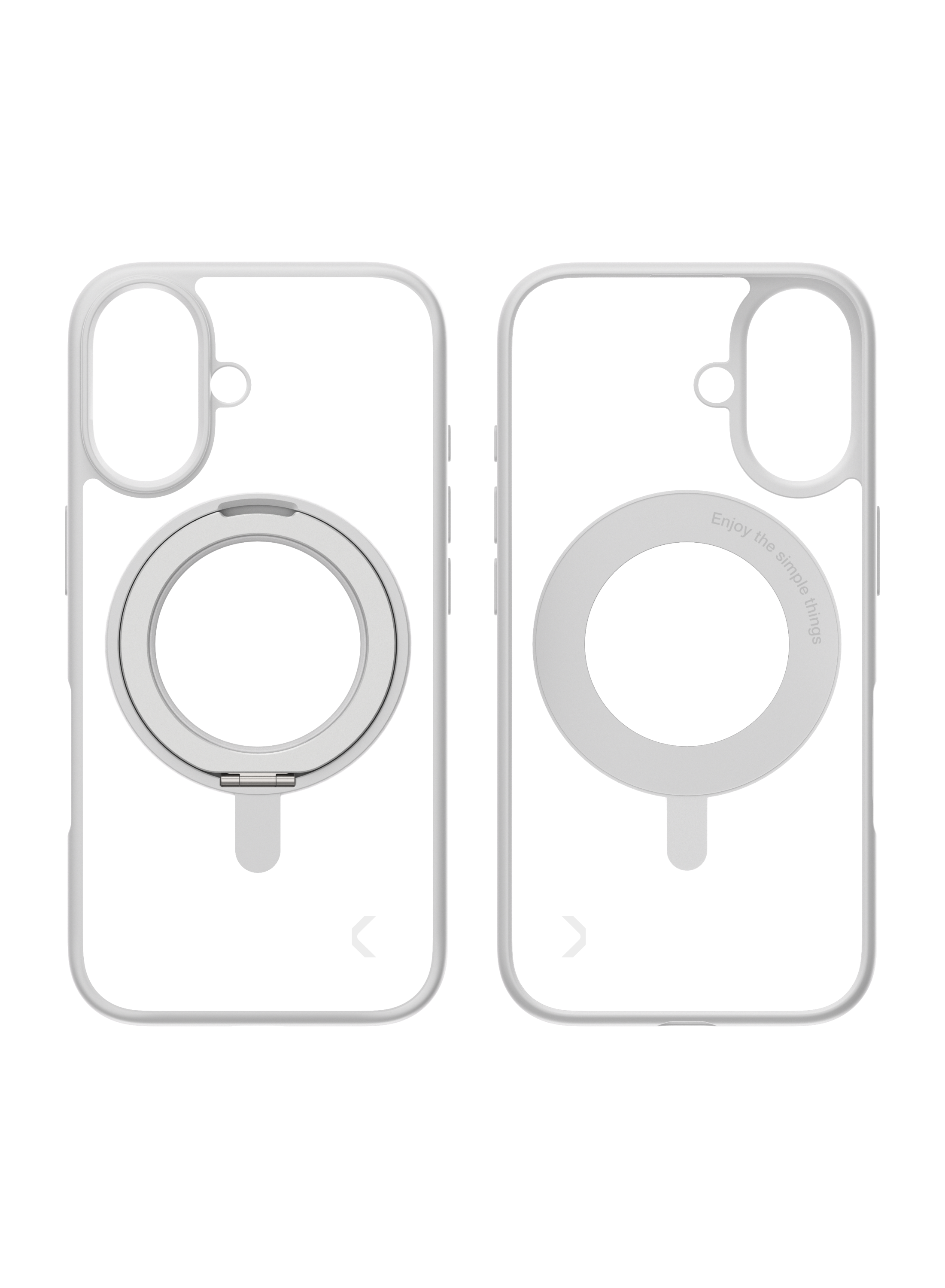 CLEMM RING for iPhone - White