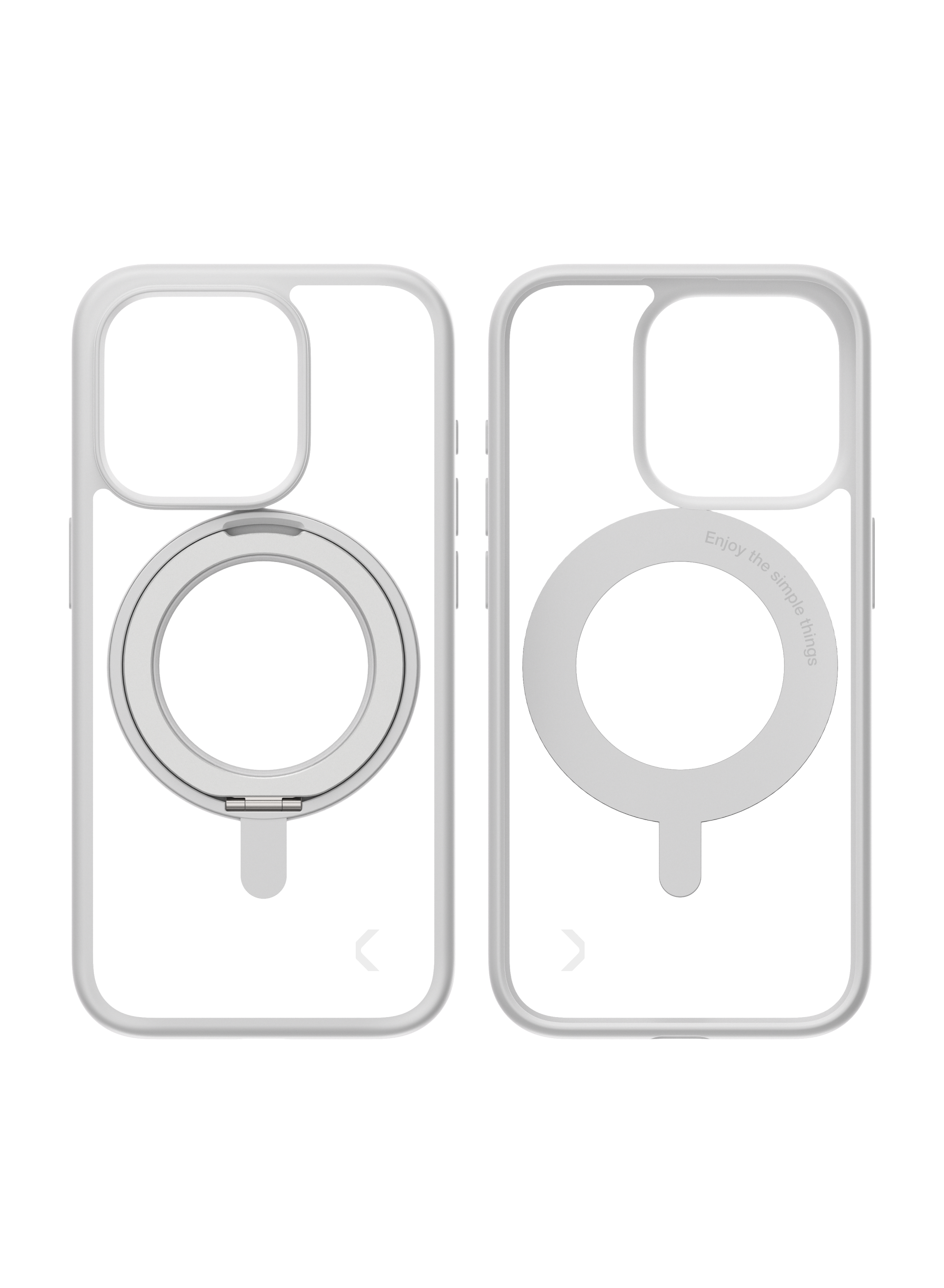 CLEMM RING for iPhone - White