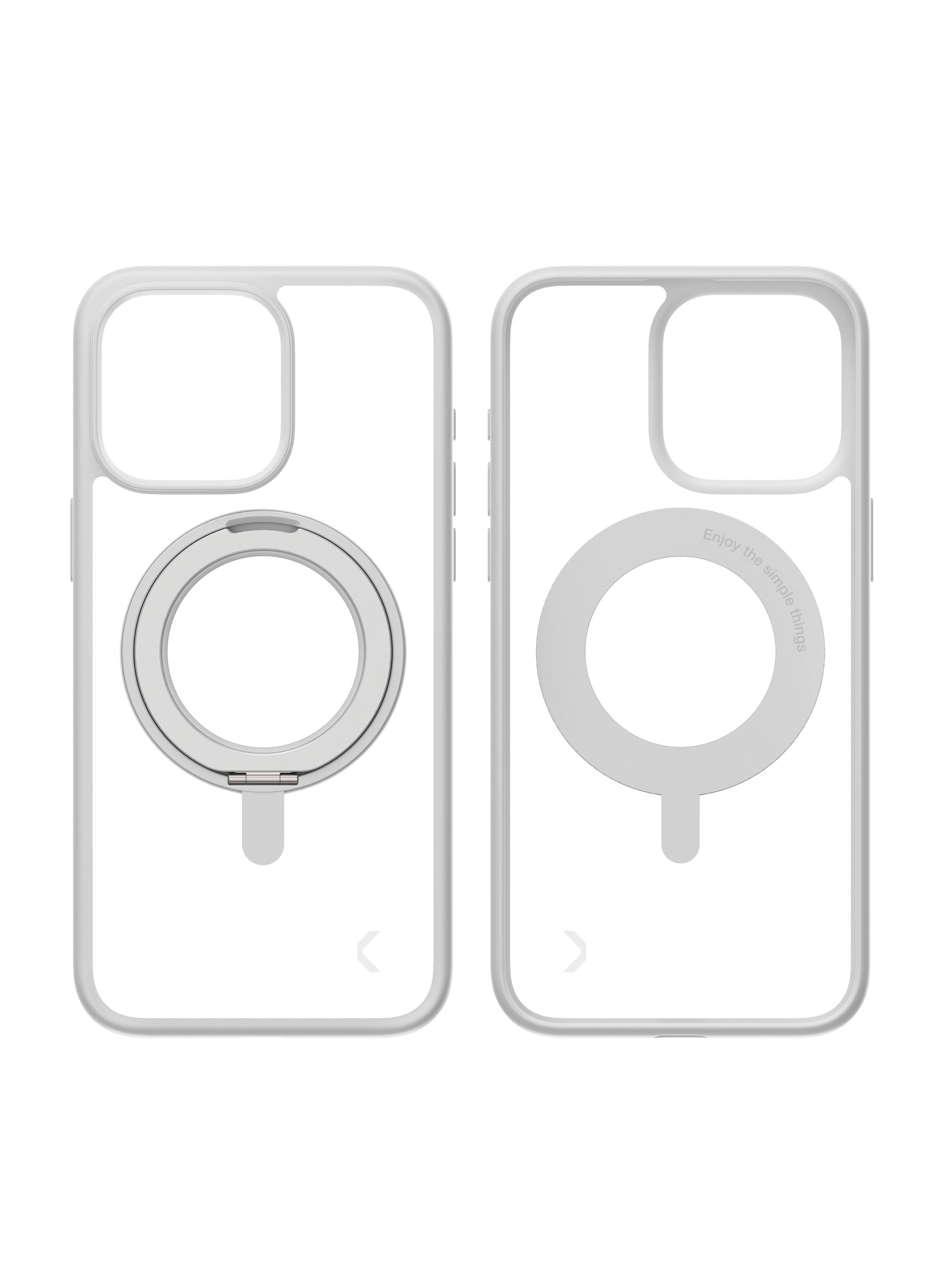 CLEMM RING for iPhone - White
