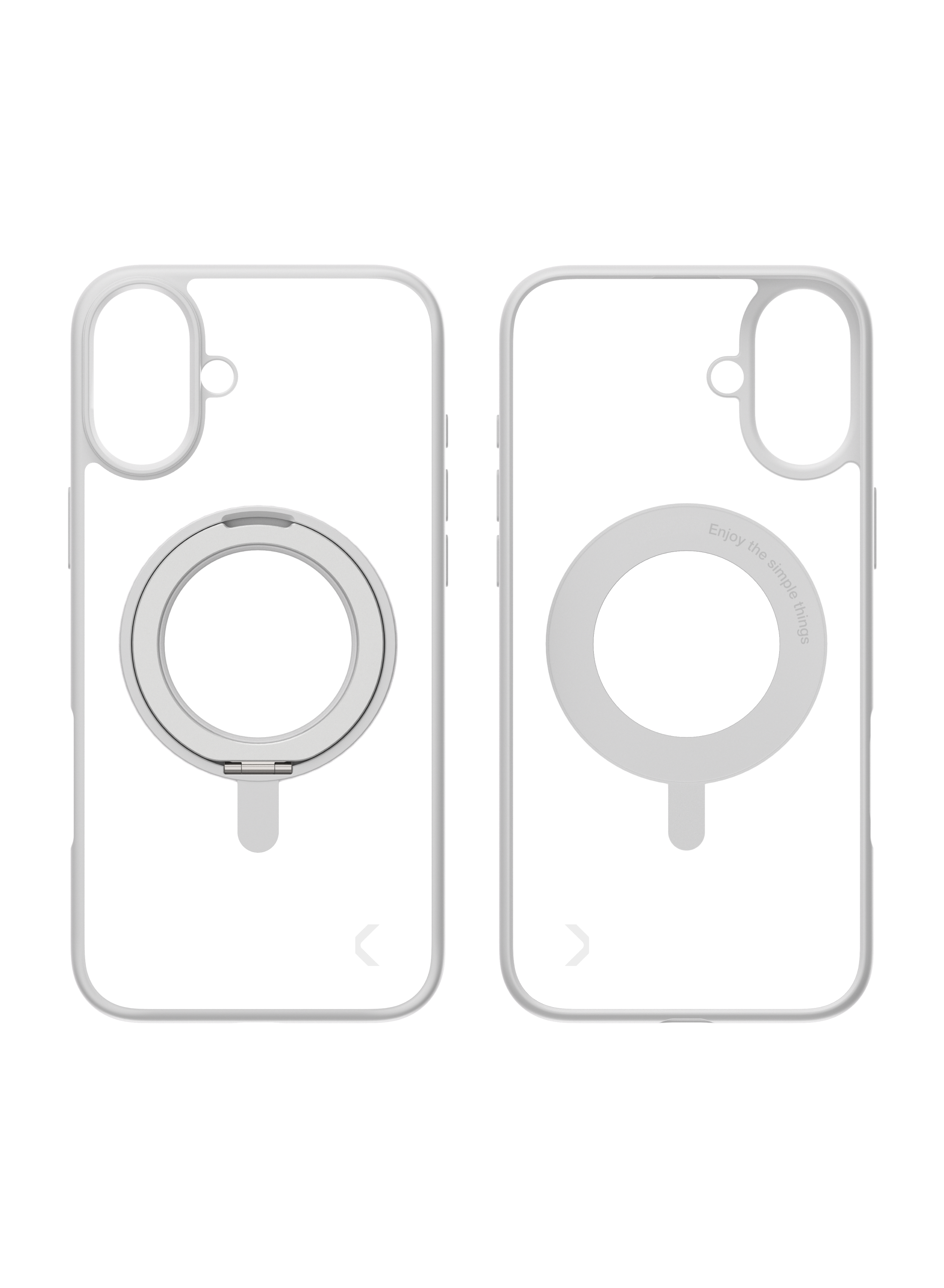 CLEMM RING for iPhone - White