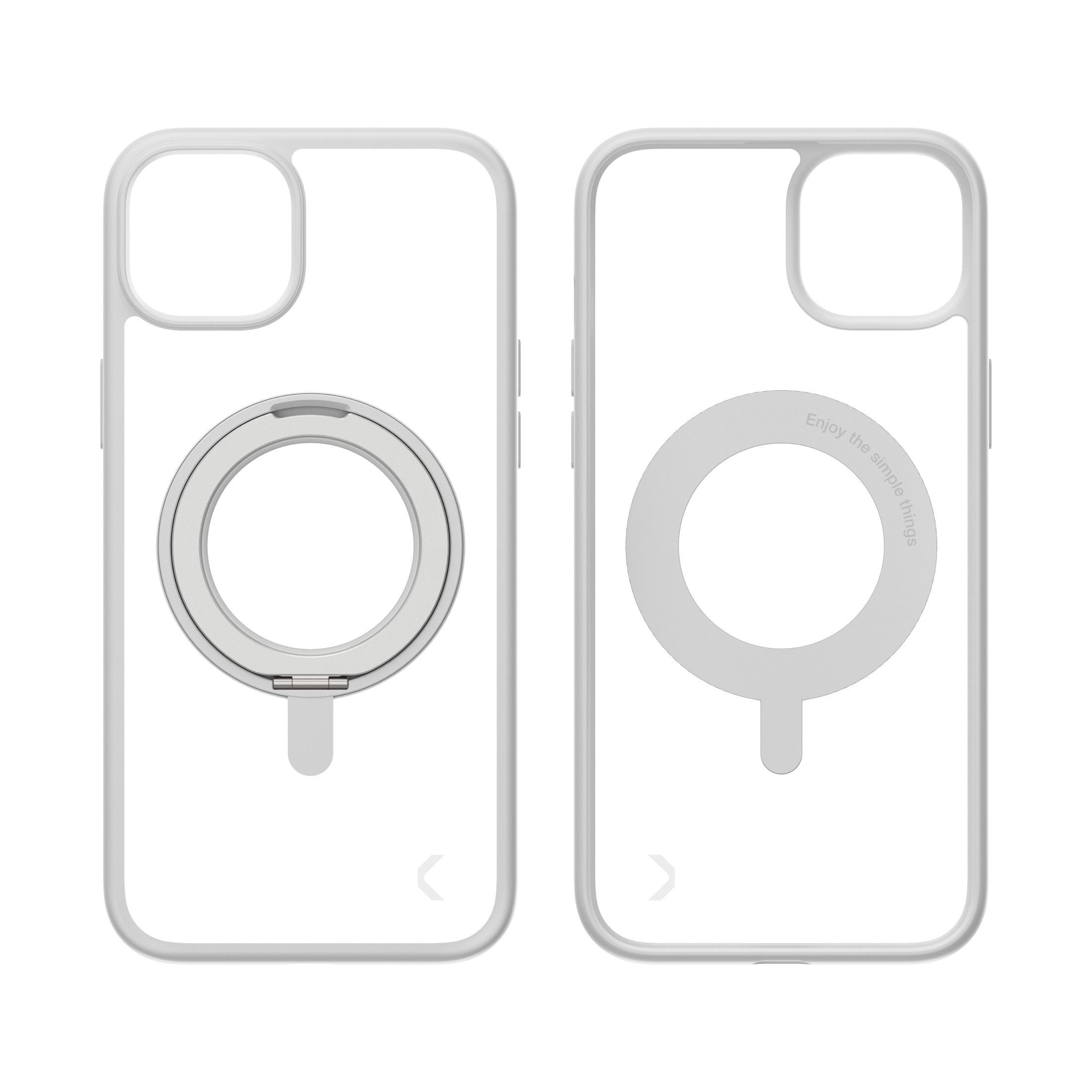 CLEMM RING for iPhone - White