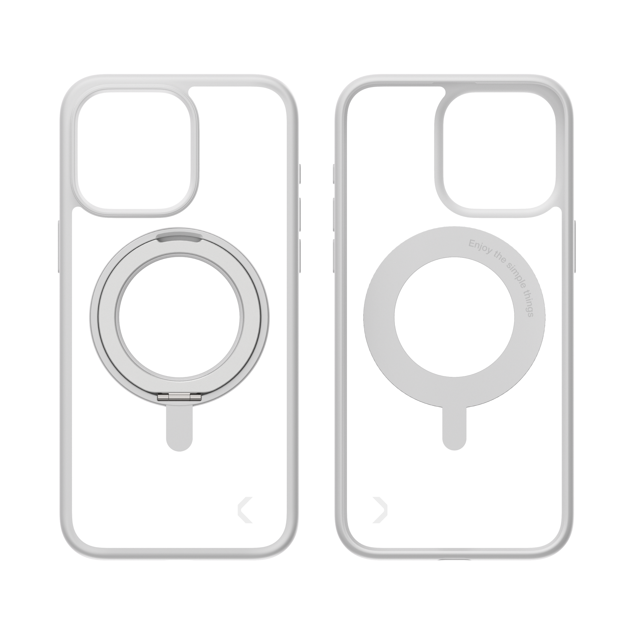 CLEMM RING for iPhone - White