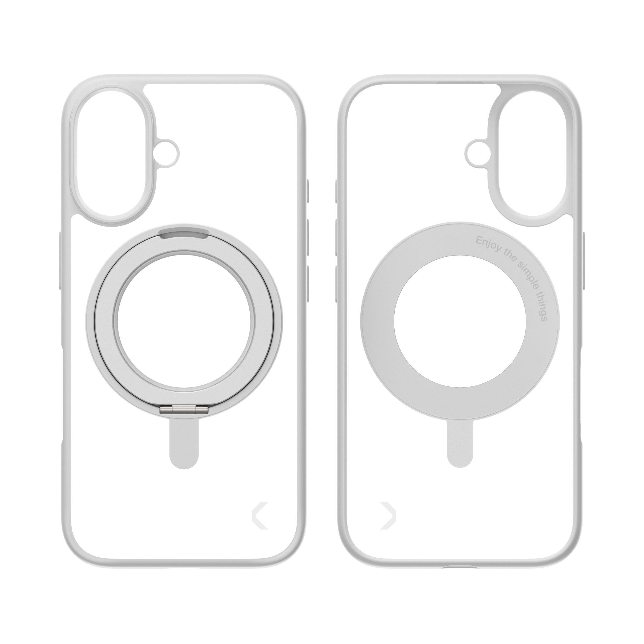 CLEMM RING for iPhone - White