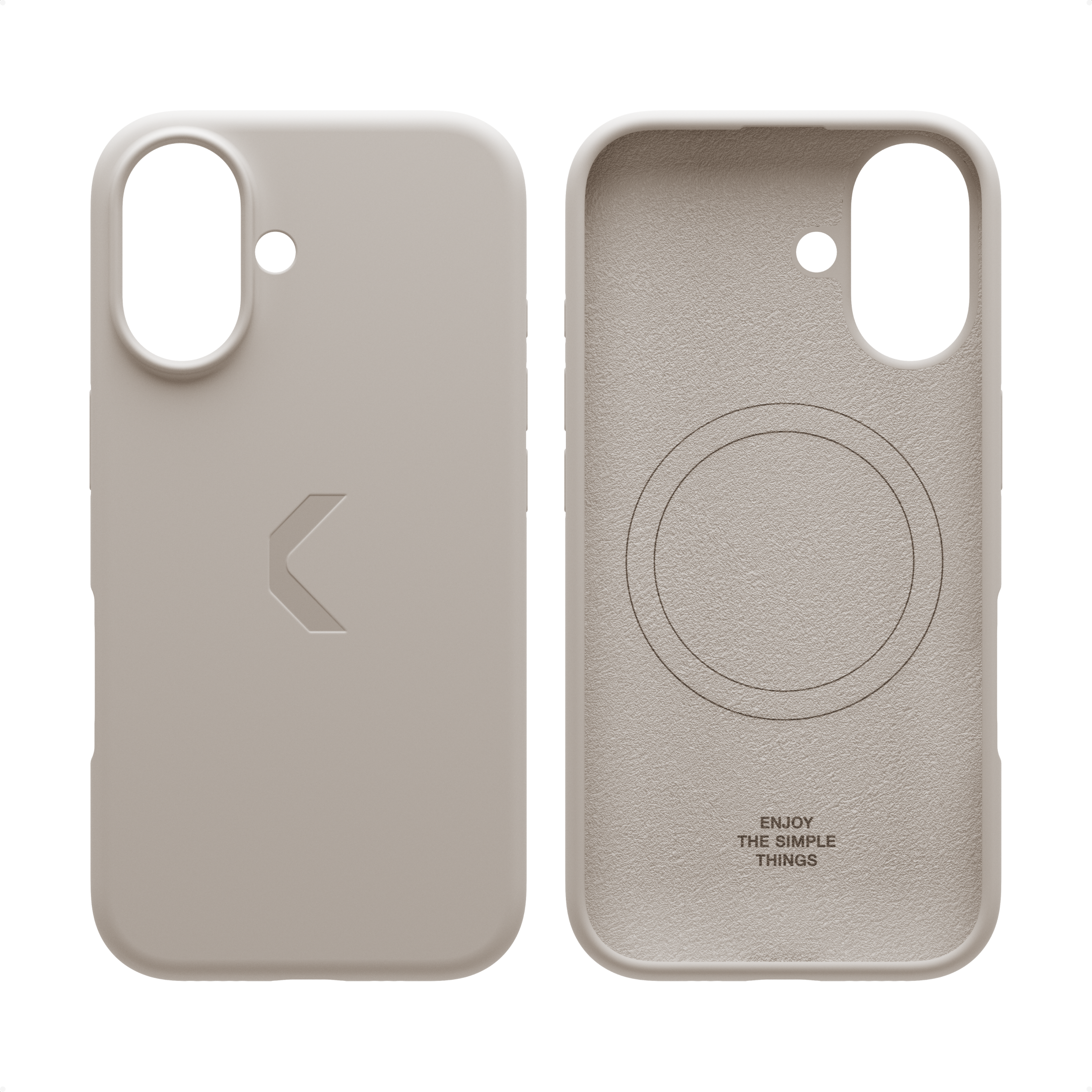 CLEMM SHELL for iPhone - Linen