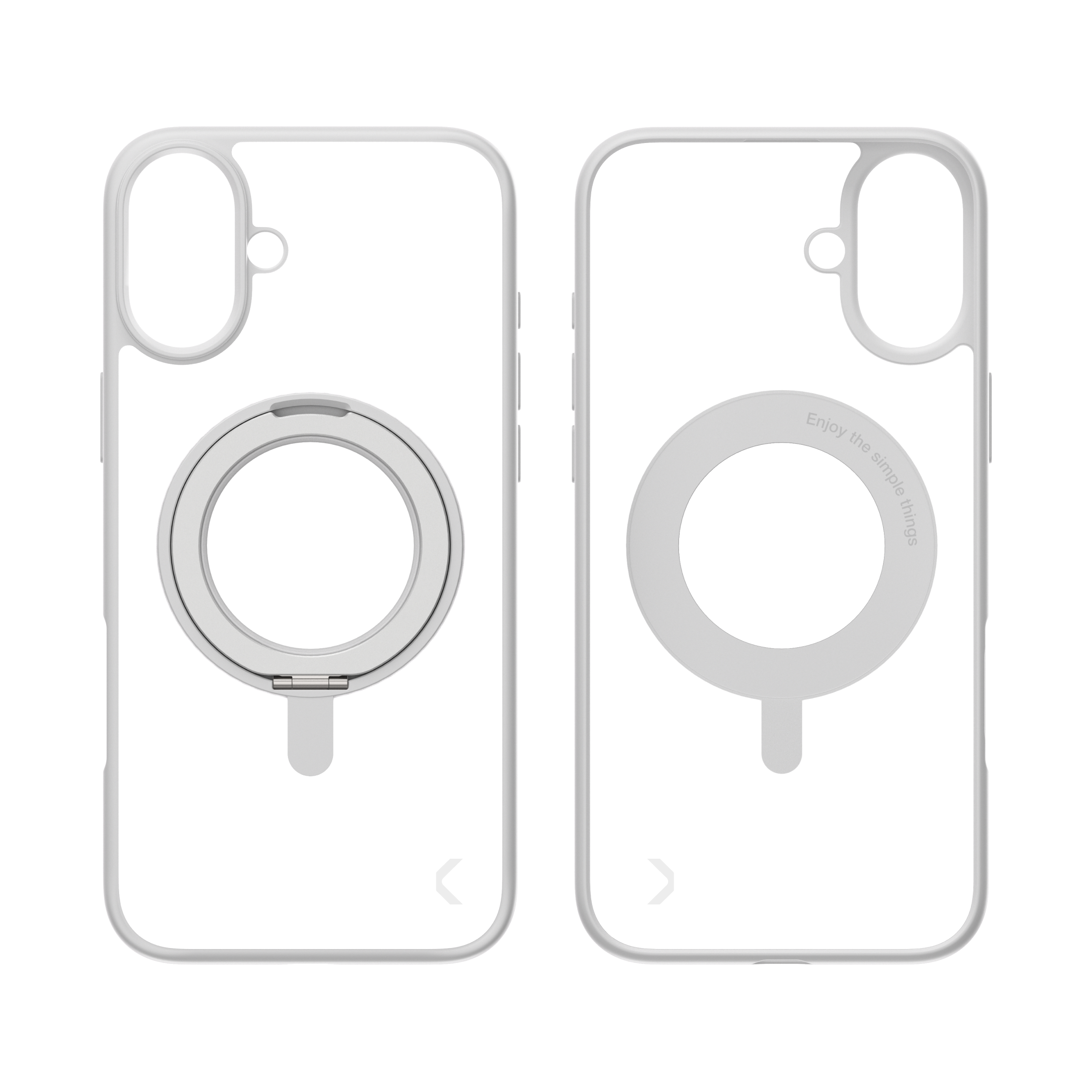CLEMM RING for iPhone - White