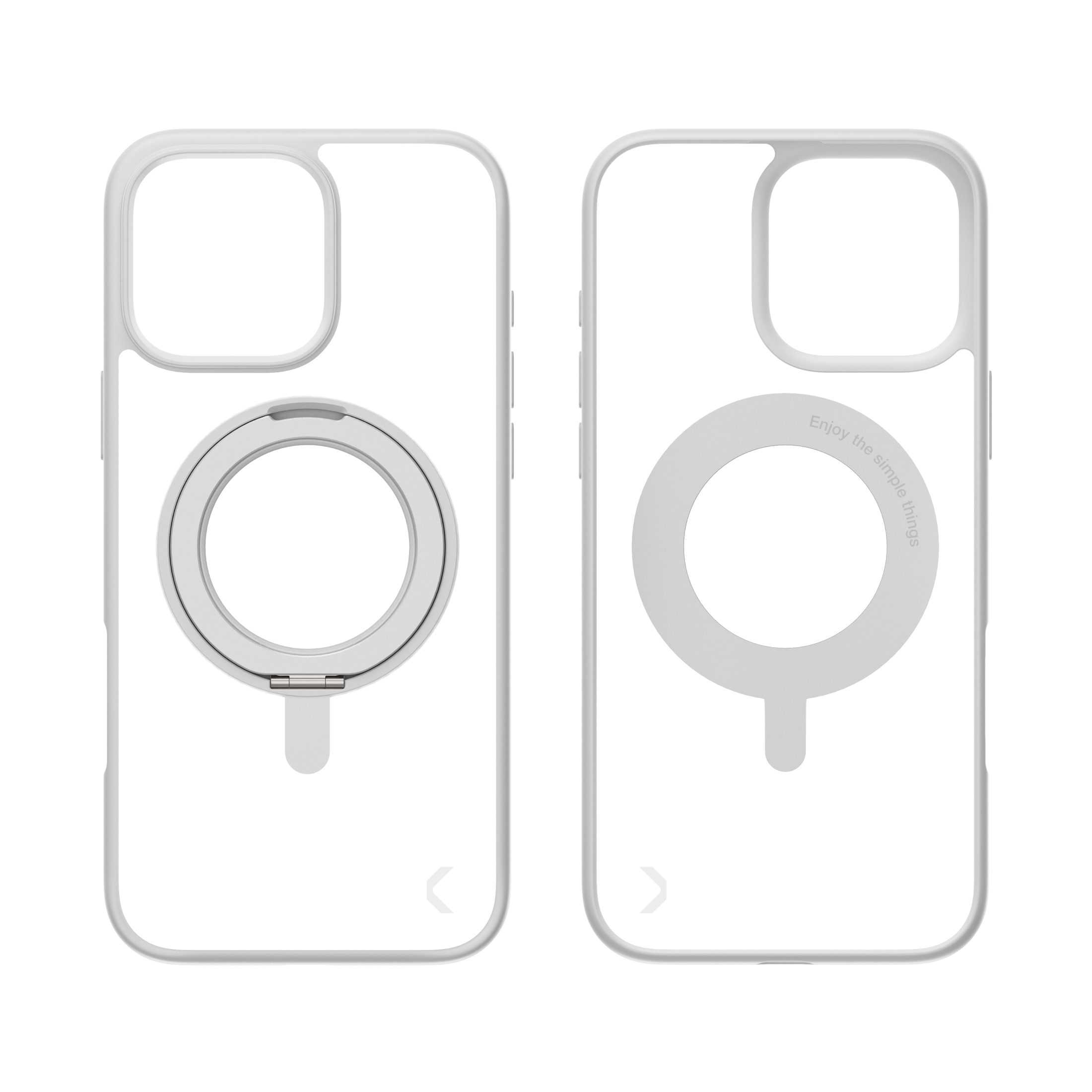 CLEMM RING for iPhone - White