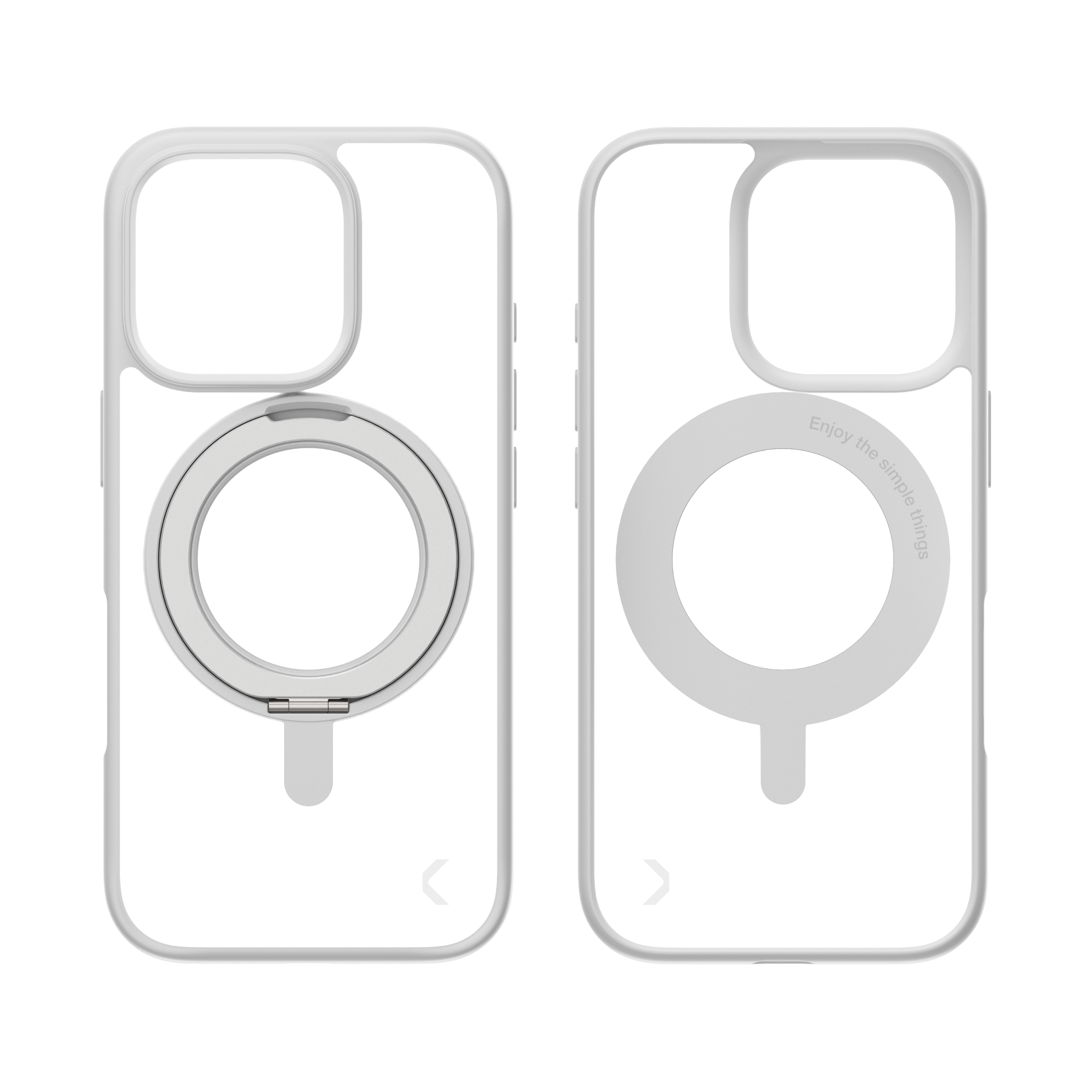 CLEMM RING for iPhone - White
