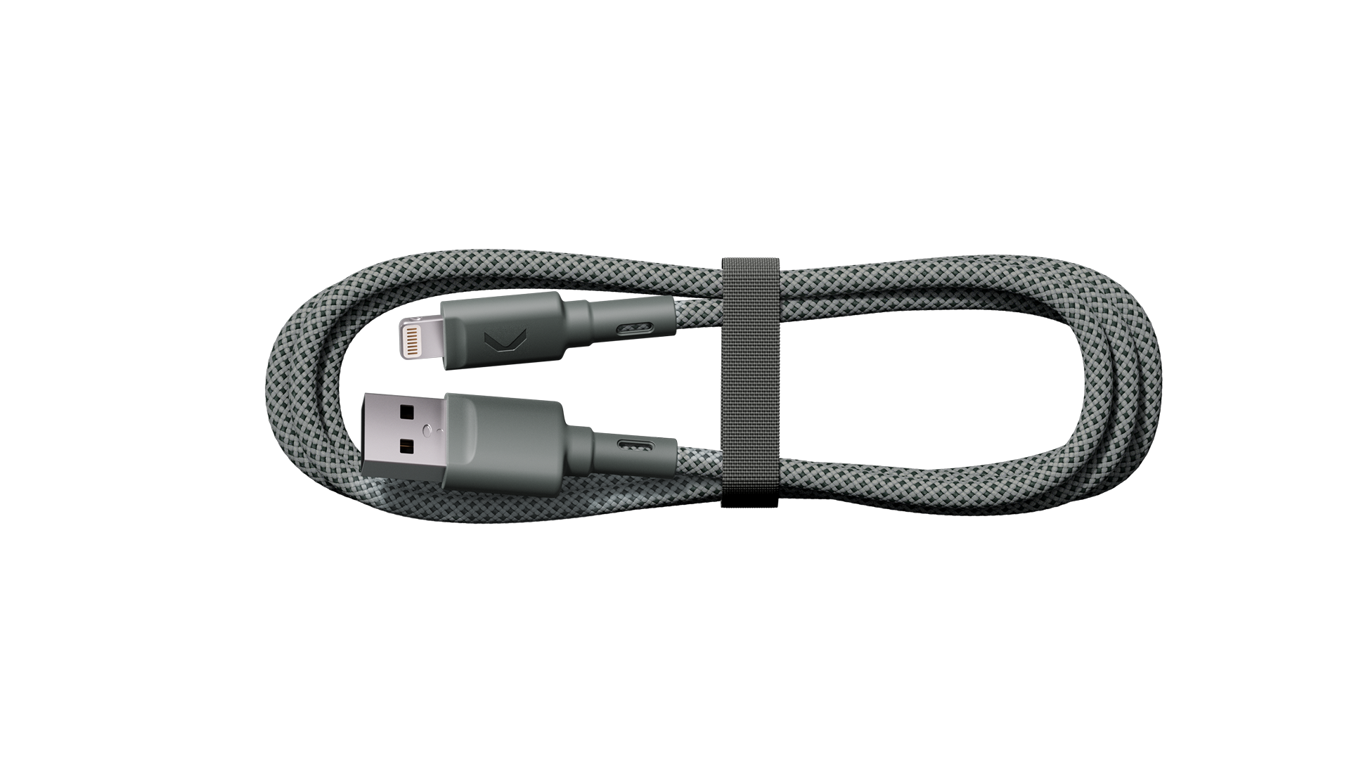 CLEMM CHAIN USB-A to Lightning - Dim-Gray