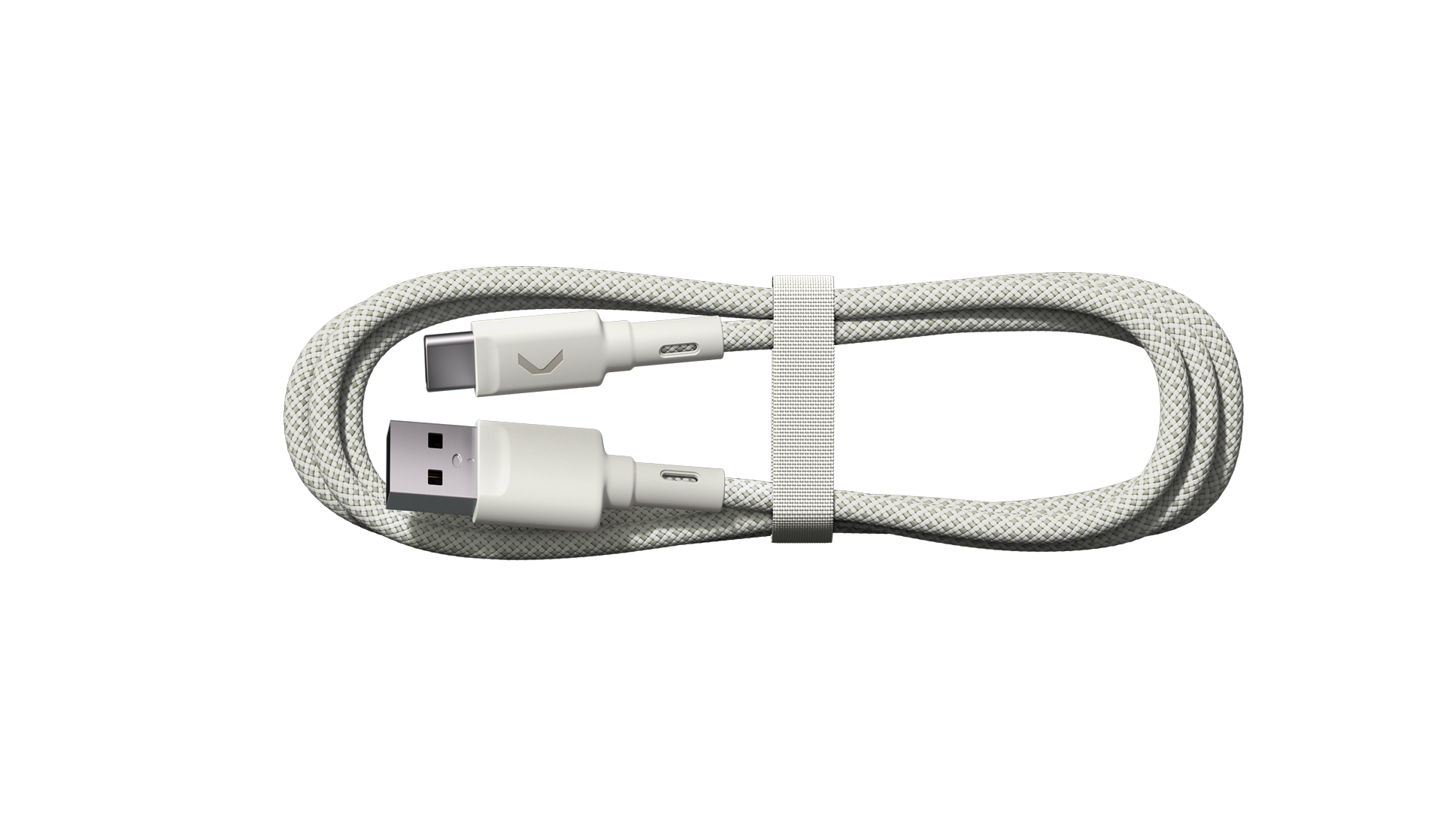 CLEMM CHAIN USB-A to USB-C - Light-Gray