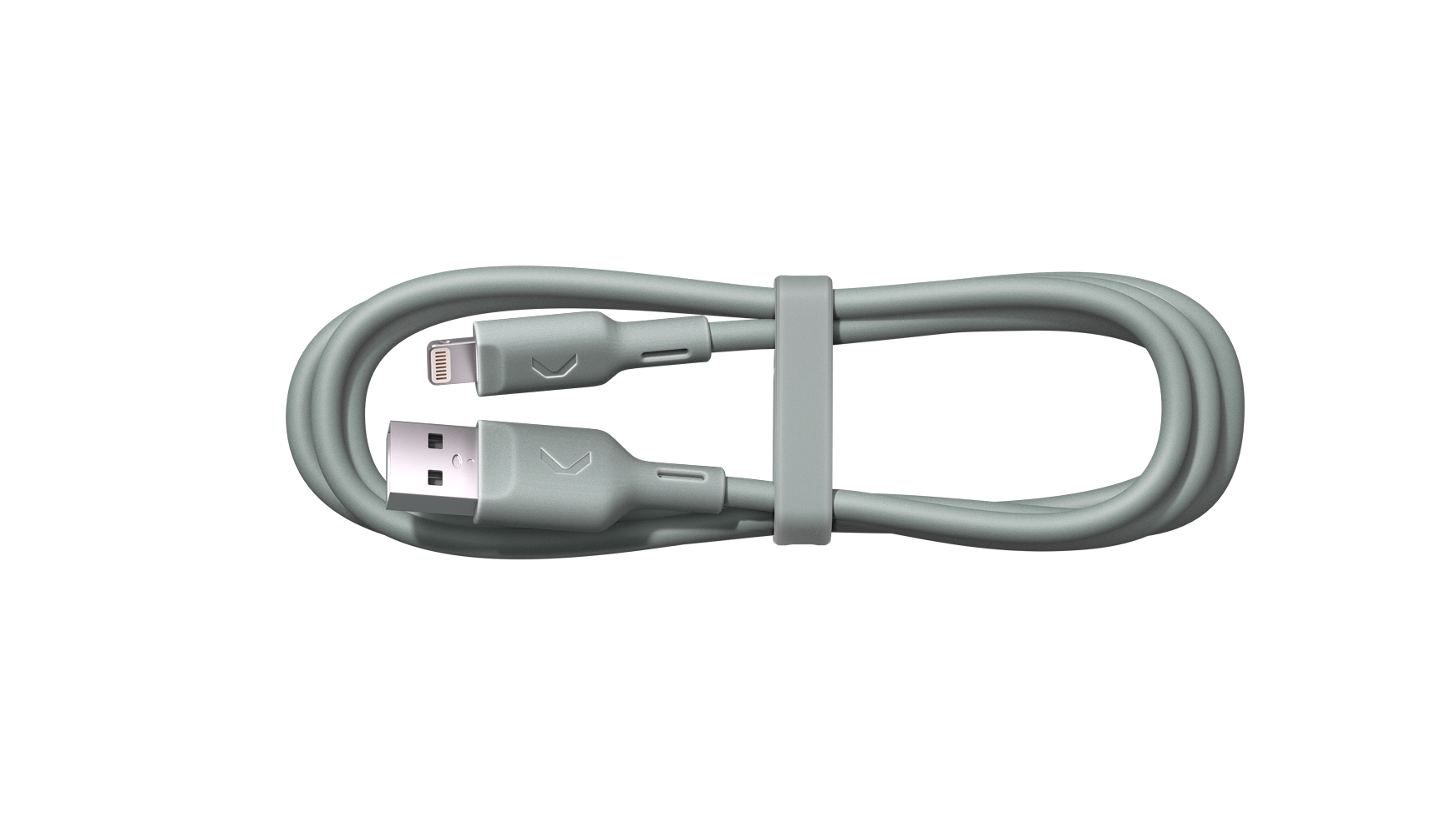 CLEMM CLUE USB-A to Lightning - Clemm Gray