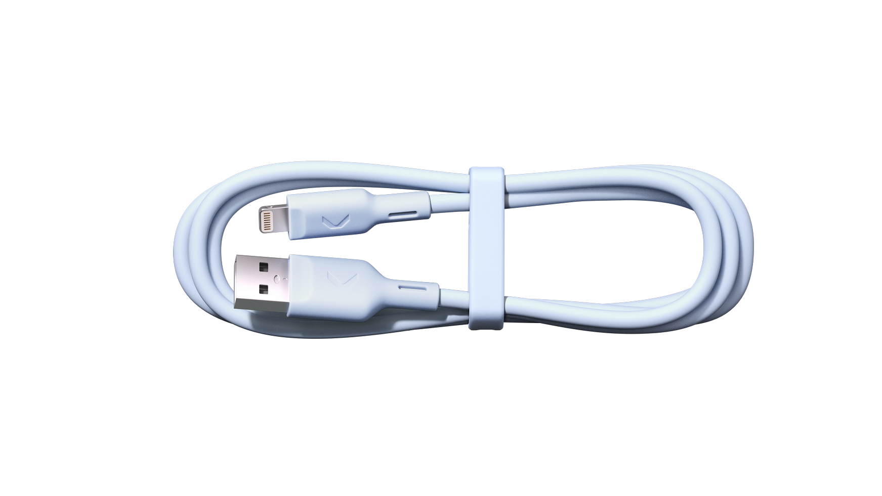 CLEMM CLUE USB-A to Lightning - Light Blue