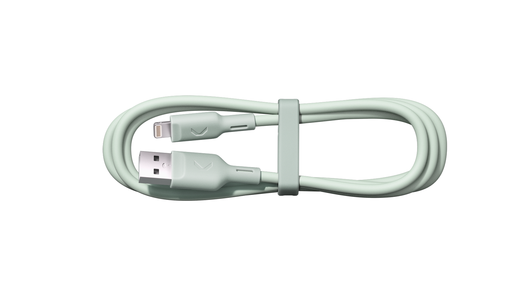 CLEMM CLUE USB-A to Lightning - Light Gray