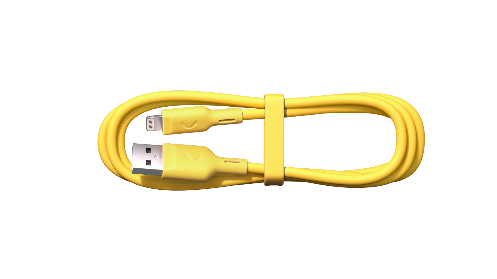 CLEMM CLUE USB-A to Lightning - Yellow