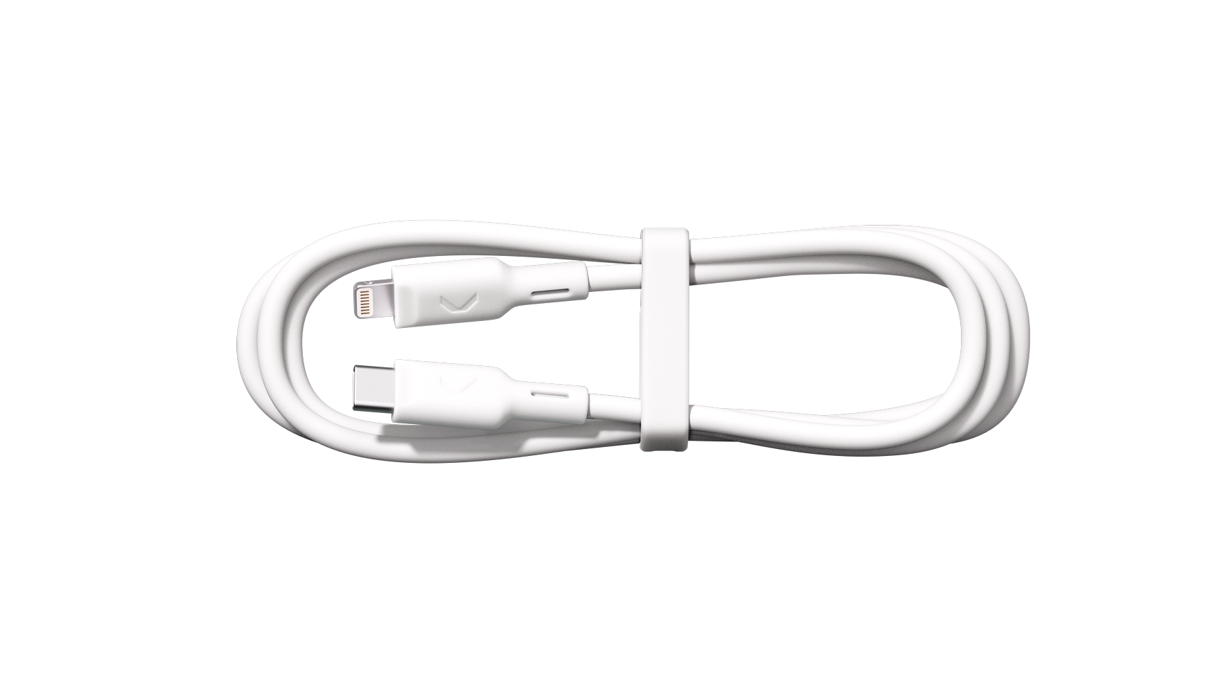 CLEMM CLUE USB-C to Lightning - White