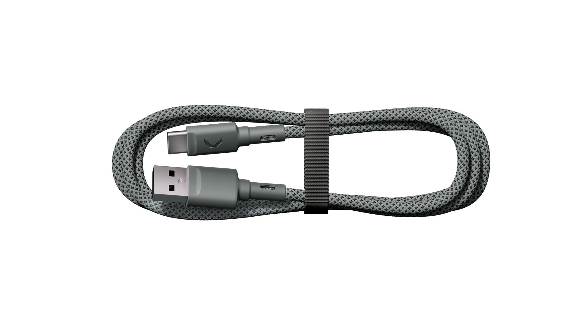 CLEMM CHAIN USB-A to USB-C - Dim-Gray