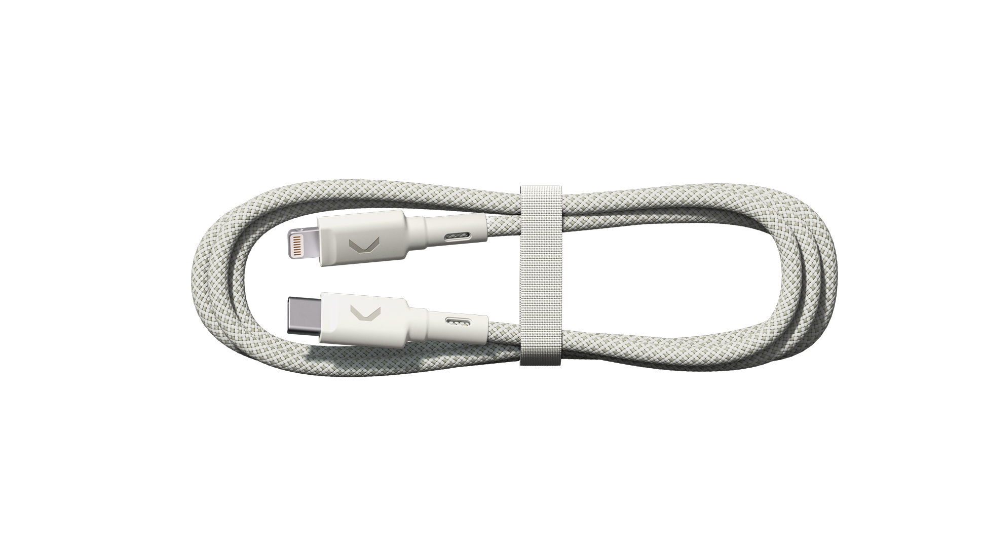 CLEMM CHAIN USB-C to Lightning - Light-Gray