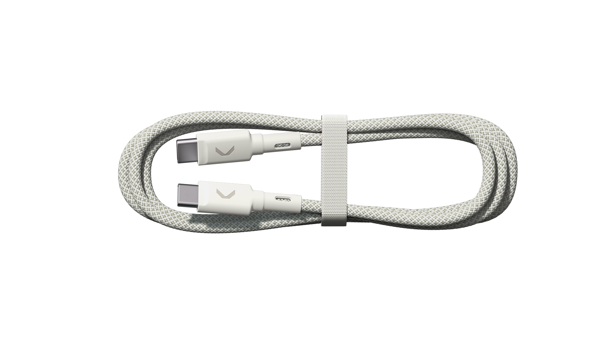 CLEMM CHAIN USB-C to USB-C - Light-Gray